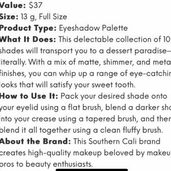 VIOLET VOSS BERRIES N' CREAM DREAMS EYESHADOW PALETTE NIB NEW IN BOX - Picture 11 of 11